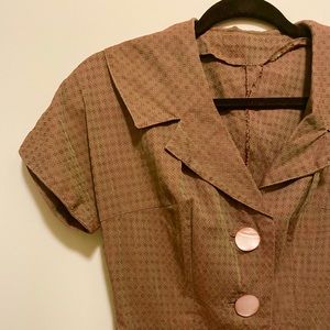 Vintage Handmade House Dress